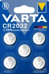 VARTA aku liitium n&ouml;&ouml;pelement CR2032 3V (5 tk)
