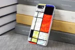 Kaitse&uuml;mbris iKins Apple iPhone 8 / 7 jaoks Mondrian Valge