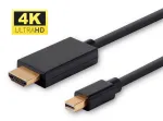Microconnect MDPHDMI1B-4K videokaabli adapter 1 m Mini DisplayPort HDMI Type A (Standard) Must