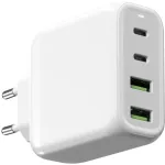 Toiteplokk ALLNET PSU-GaNPD-USB-2A2C-68W 68W, 2&times; USB-A, 2&times; USB-C (GaN)