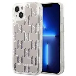 Karl Lagerfeld KLHCP14MLMNMS iPhone 14 Plus 6.7 k&otilde;va &uuml;mbris h&otilde;bedane / h&otilde;bedane Liquid Glitter Monogram
