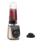 Lauapealne blender Tefal Blend Up BL190AF0 &mdash; 0,85 L kann, 1000 W, 6 teraga Powelix, impulss, j&auml;&auml;purustus (L&auml;bipaistev/Must/Beež)