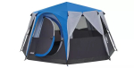 Kuplikujuline telk Coleman Cortes Octagon 8 8 inimesele, must, sinine, hall