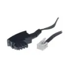 S/CONN 10m TAE-F - RJ11 Must L&auml;bipaistev ShiverPeaks