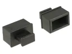 Pistikupesa turvakate DeLOCK 64021 must 10 tk