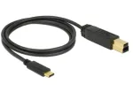 USB-kaabel DeLOCK 83675 USB 3.2 Gen 2 1m USB C USB B Must