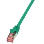V&otilde;rgukaabel LogiLink 10m RJ-45 Cat6 Roheline S/FTP