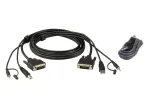 ATEN DVI-D Dual Link Secure KVM; 3M USB DVI-D Dual Link