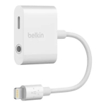 Mobiiltelefoni kaabel Belkin RockStar F8J212BTWHT
