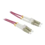 Synergy 21 5.0m OM4 LC - LC - LC - LC - M&auml;nnlich/m&auml;nnlich - OM4 - Violett (S216272)