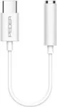 PEDEA USB-C kuni 3,5 mm k&otilde;rvaklappide pesa, valge, helipistiku adapter