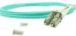 BlueOptics LC-SC mitmemoodiline OM3 Duplex valguskaabli &uuml;henduskaabel, LC-UPC/SC-UPC, 2 m, beež (Corning 055702K512000002M-iga &uuml;hilduv)