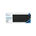 MediaRange MROS101-BE klaviatuur Kodu USB AZERTY Belgia Must T&auml;issuuruses 107 klahvi