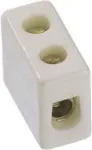Elektriline klemmliist Bachmann 950.000, portselan, valge, k&otilde;rgus 12 mm