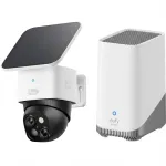 Juhtmevaba turvakaamerakomplekt Eufy eufyCam E41 komplekt: 2 kaamerat, HomeBase 3, 3W p&auml;ikesepaneel (EL)