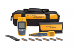 Fluke MicroScanner PoE MS-POE-KIT PoE-tester, must/sinine/kollane