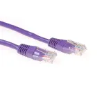 ACT lilla 1 meeter U/UTP CAT6 patch-kaabel RJ45-pistikutega