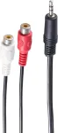 Audio kaabel 3.5mm 2 x RCA ShiverPeaks BS30771
