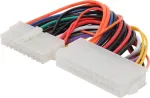 ATX 20-pin/24-pin kaabel 0,15 m isane/emane sirge ShiverPeaks