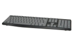 Juhtmega USB-klaviatuur IBOX Eris IKC2010G &mdash; t&auml;issuuruses 105 klahvi, USB, hall/must, veekindel, 1,8 m kaabel