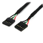 StarTech.com 24in Sisemine 5 kontaktiga USB IDC emaplaadi p&auml;isekaabel F/F