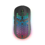 Mars Gaming MMW3, juhtmevaba m&auml;ngurihiir, RGB Flow, &uuml;likerge 79 g, 3200 DPI, must