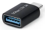 StarTech.com USB-C&ndash;USB-A adapter, USB 5 Gbps, kompaktne USB-C isane&ndash;USB-A emane adapter, vastupidav metallkorpus, M/F