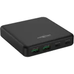 USB-laadija t&ouml;&ouml;laua laadija DC465PD (must, 65 W, PD, Quick Charge 3.0)