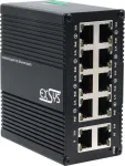 Exsys EX-62026PoE Industrial Mini Switch 10-Port Gigabit PoE+ 12-48VDC