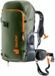 DEUTER Alproof Tour 38+5 khaki-must | Unisex suusamatkaseljakott