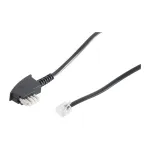 ShiverPeaks S-Impuls Telefonikaabel - TAE-N (S) RJ-11 (2-pin) - 3 m - Valge