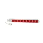 Synergy 21 ALLNET 19-tolline 1U toiteplokk 9x Schuko pistikupesa CEE7 IEC C14 pistikuga 10A 2m must