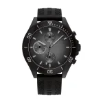 Tommy Hilfiger meeste 1791921 roostevabast terasest kvartskell 46 mm sinise numbrilaual