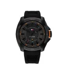 Tommy Hilfiger meeste k&auml;ekell 1792137 49mm roostevabast terasest sinise sihverplaadiga kronograaf
