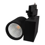 SYNERGY21 LED Track Light VLA-Series 30W 45&deg; Warm White CRI>90 Black