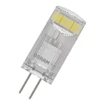 OSRAM LED PIN 12V P 1.5W 827 l&auml;bipaistev G4 12V madalpinge LED-lamp pistikupesaga