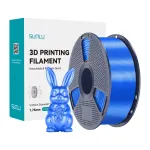SUNLU PLA+ Silk Filament 1.75 mm Blue 1 kg