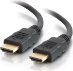 C2G 5ft 4K HDMI-kaabel Ethernetiga - High Speed HDMI-kaabel - M/M - 1,52 m - Must