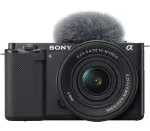 Sony ZV-E10 + E PZ 16-50mm F3.5-5.6 OSS II MILC 24.2 MP CMOS 6000 x 4000 musta