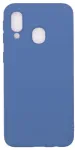 Evelatus Samsung Galaxy A40 Nano Silikoonist &uuml;mbris Soft Touch TPU tumesinine