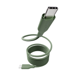 PanzerGlass empower Magnetic 240W USB-C to USB-C kaabel 1,5 m roheline