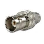 Teleg&auml;rtner BNC pesa - SMA pistik RF koaksiaaladapter, 50 Ohm, DC-4 GHz, nikeldatud messing, J01008A0025