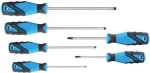 GEDORE t&ouml;&ouml;koja kruvikeerajate komplekt, 6-osaline, lapik ja Phillips, 3-komponendiline Power-Grip3 k&auml;epide, mol&uuml;bdeen-vanaadium terad, magnetotsad 1482319