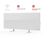 AENO Premium Eco Nutik&uuml;ttekeha, 700 W, karastatud klaas, infrapuna+konvektsioonk&uuml;te, pistikut&uuml;&uuml;p: Euroopa (E/F t&uuml;&uuml;p), VALGE