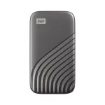 WD My Passport SSD WDBAGF0040BGY - SSD - kr&uuml;pteeritud - 4 TB - v&auml;line (kaasaskantav) - USB 3.2 Gen 2 (USB-C pistik) - 256-bit AES - hall