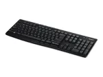 Logitech K270 juhtmeta klaviatuur Unifying vastuv&otilde;tjaga, must