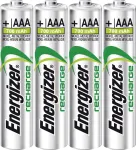 ENERGIZER BATTERY Accu Recharge Power Plus 700 mAh AAA HR3/4 taaslaetav, 4 tk