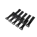 Kaablisidemed LOGILINK KAB0056 nailon 150 mm must, pakendis 10 tk