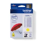 Brother LC225XLY tindikassett 1 tk Originaal suure mahutavusega (XL) kollane