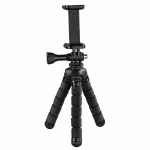 Hama Flex statiiv nutitelefonile/action-kaamerale 3 jalga must, punane
